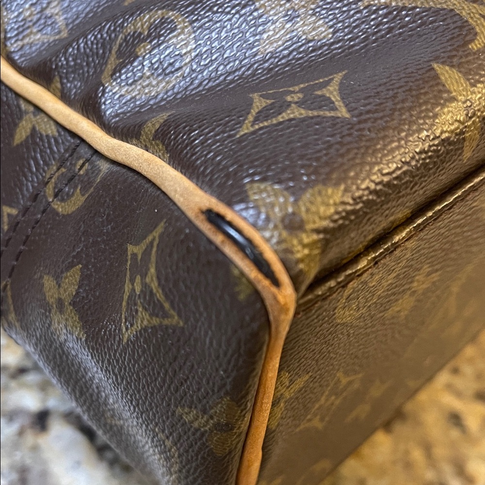 Authentic Louis Vuitton Brown Satchel with Gold Accents - Picture 4 of 16
